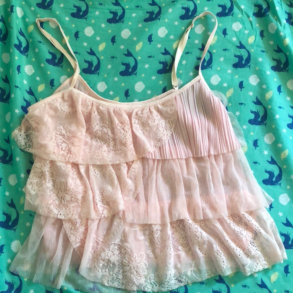 Victoria's Secret Tiered Lace Cami